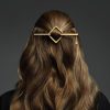 BALMAIN HAIR matu sprādze / Limited Edition Barrette Pour Cheveux Jewelery Gold SS21 - Image 4