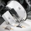 BALMAIN Hair Luksus somiņa no lakotas ādas/ BALMAIN Couture Silver Pouch - Image 2