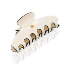 BALMAIN HAIR matu sprādze / LE Pince a Cheveux L White/Black SS23