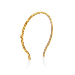 BALMAIN HAIR matu lociņš / Pont Des Arts Headband Gold Chain FW23