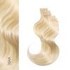 BALMAIN HAIR neredzamās lentes matu pieaudzēšanas / Easy Invisible Tape Extensions, Human Hair (40/55cm) - Image 2