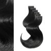 BALMAIN HAIR neredzamās lentes matu pieaudzēšanas / Easy Invisible Tape Extensions, Human Hair (40/55cm) - Image 14