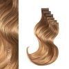 BALMAIN HAIR neredzamās lentes matu pieaudzēšanas / Easy Invisible Tape Extensions, Human Hair (40/55cm) - Image 11