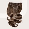 BALMAIN HAIR Dabīgi Remy matu pieaudzējumi ar klipšiem / Clip-in Weft Extension Set, Human Hair, 40cm - Image 14