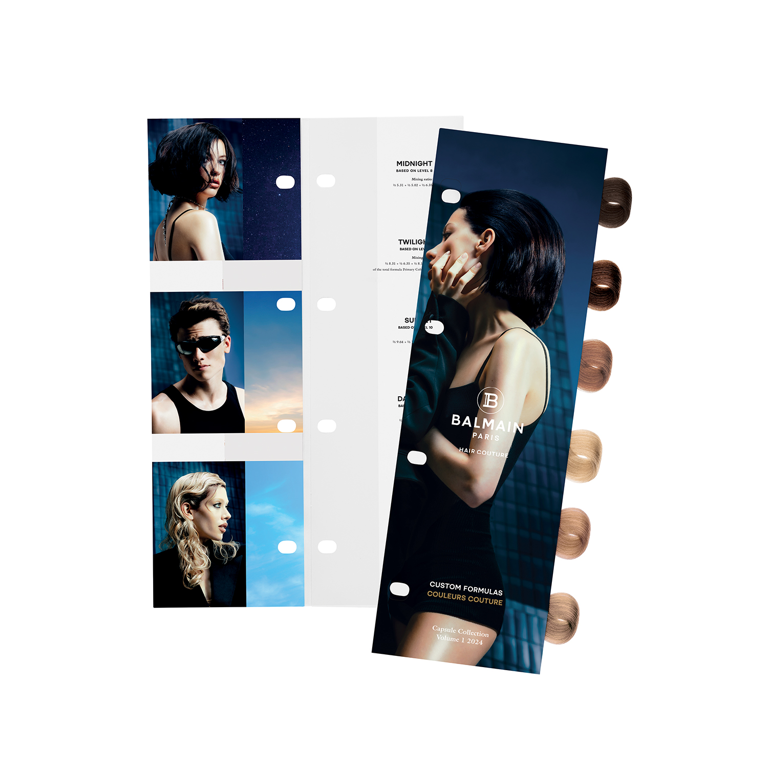 BALMAIN HAIR matu krāsošanas recepte SS24 / Hair dye recipe