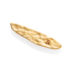 BALMAIN HAIR zelta matu sprādze M izmērs / PRINTEMPS GOLDEN LEAF SLIDE