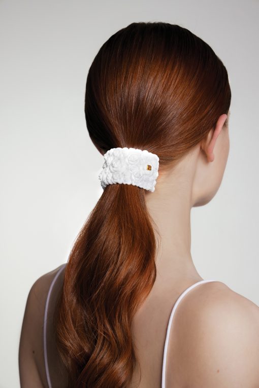 BALMAIN HAIR 3D lillemotiividega juuksekpamber ponisabale / 3D FLORAL PONYTAIL CLIP - Image 4
