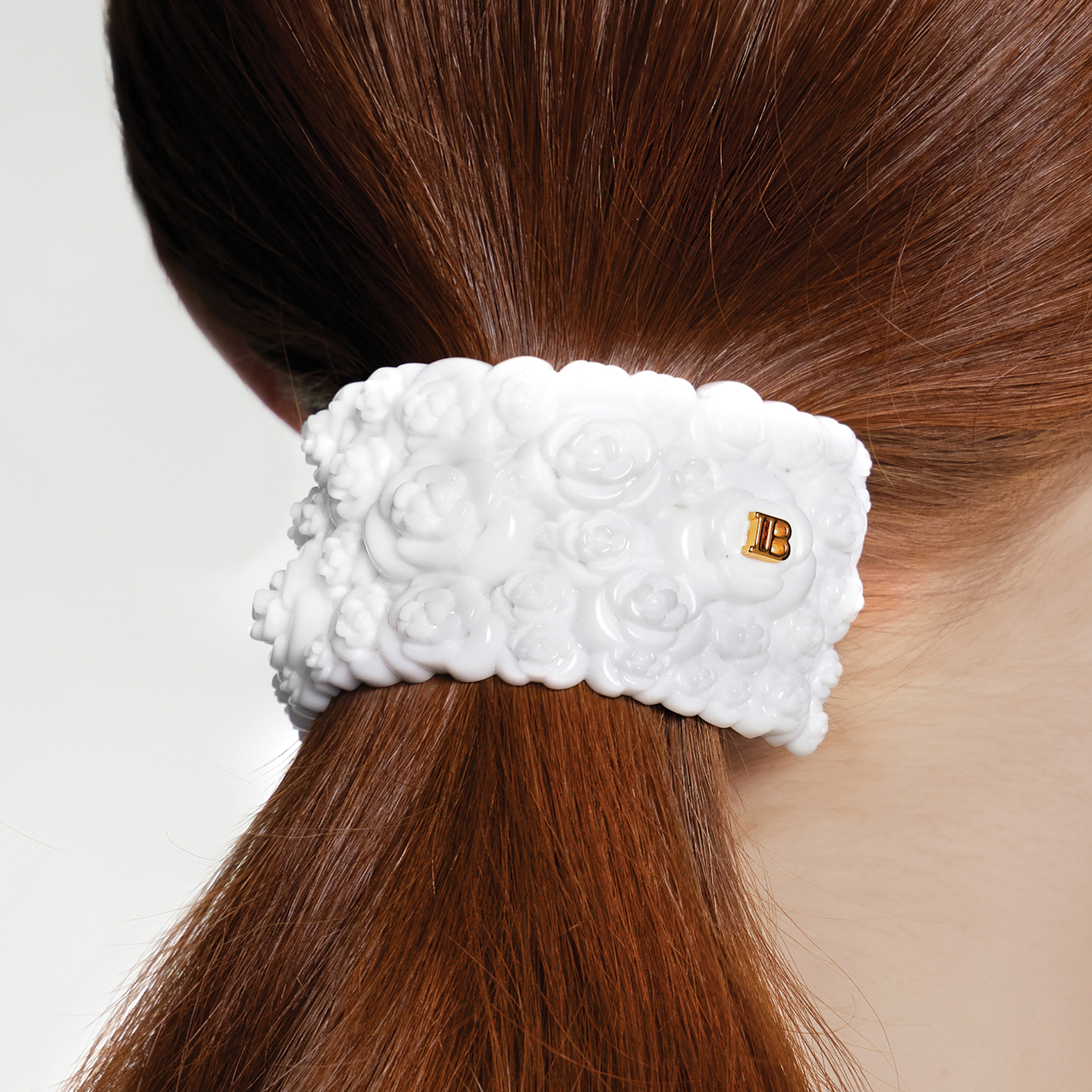 BALMAIN HAIR 3D ziedu matu sprādze / 3D FLORAL PONYTAIL CLIP - Image 3