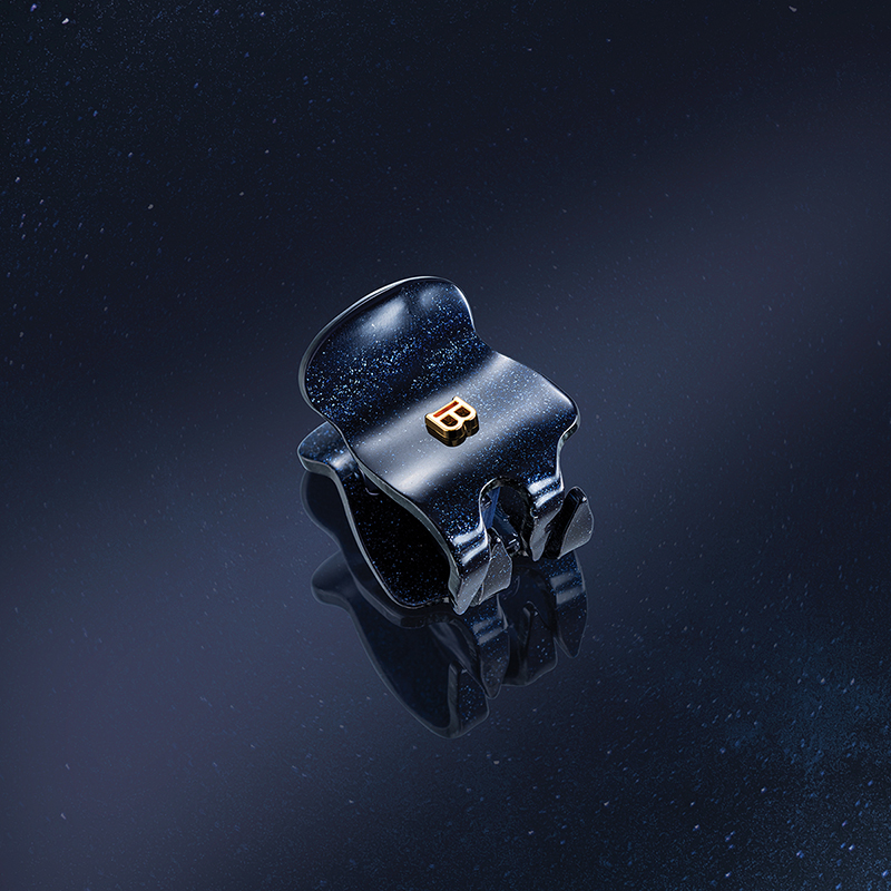 BALMAIN HAIR LE Muse de la Fête matu sprādze "Cosmic Sapphire" krāsā, XS izmērs - Image 3