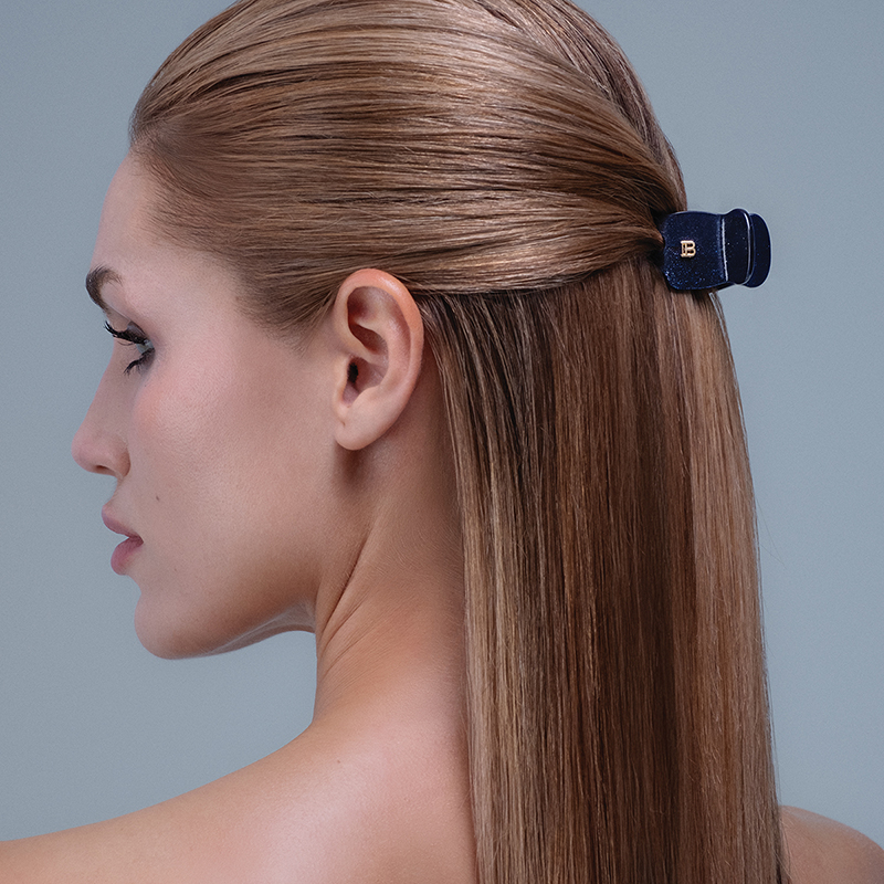 BALMAIN HAIR LE Muse de la Fête matu sprādze "Cosmic Sapphire" krāsā, XS izmērs - Image 2