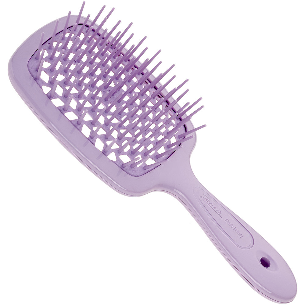 JANEKE SUPERBRUSH Pret mezgliem paredzēta matu suka, viena krāsa MINI / Detangling Brush 1 - color SMALL