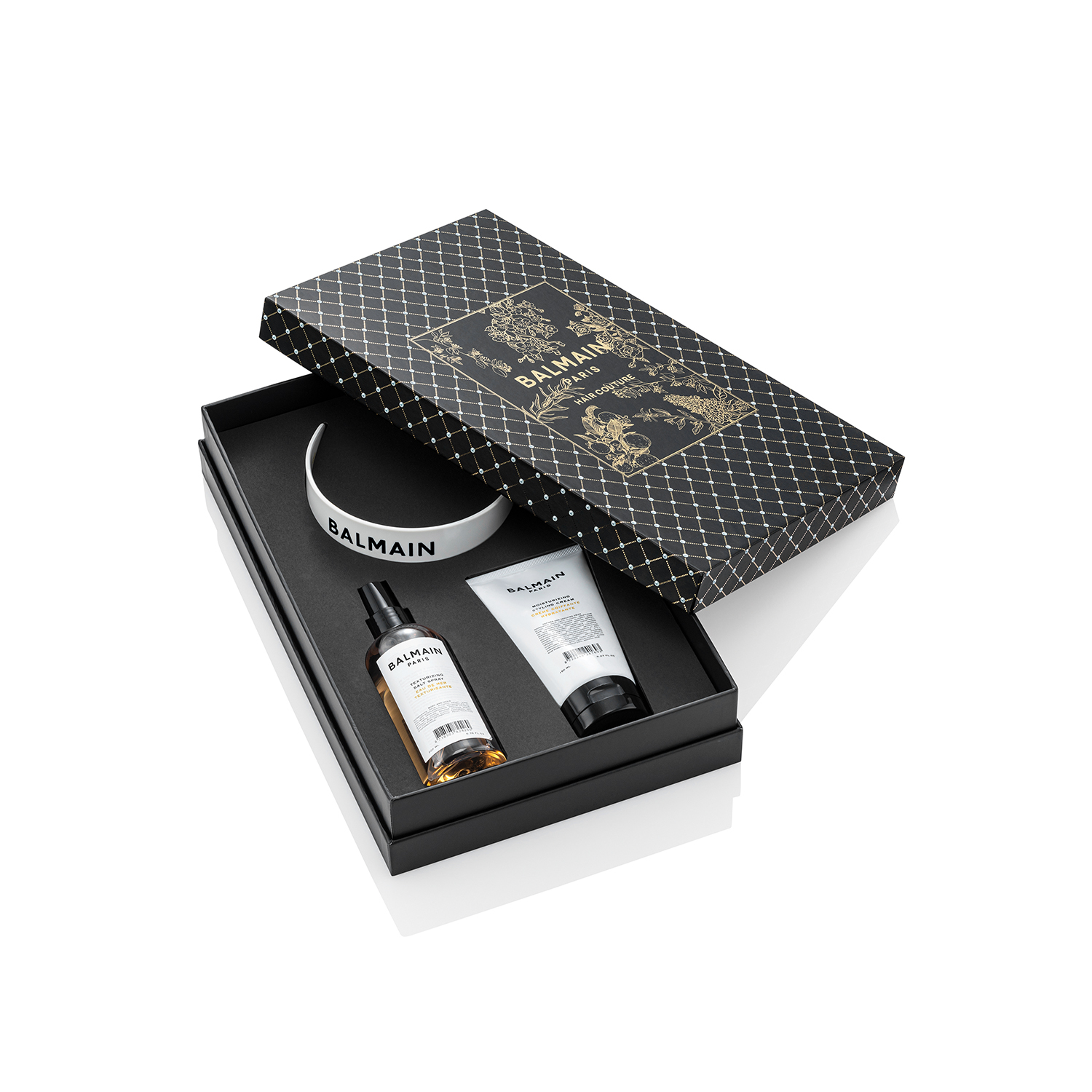 BALMAIN HAIR Baltas galvas saites produktu komplekts / Legacy Acetate Headband Set - Image 2