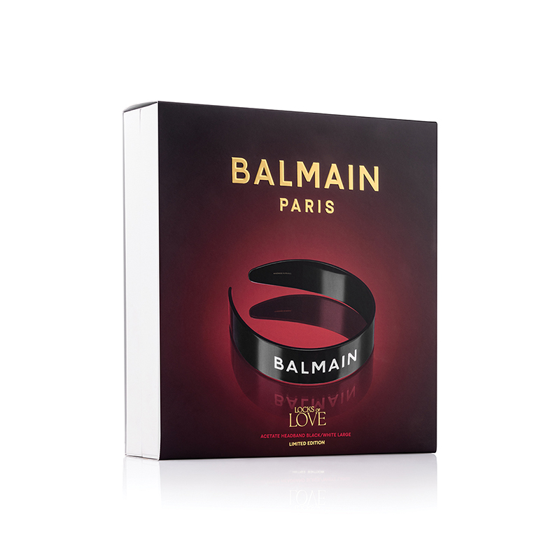 BALMAIN HAIR Limited Edition Locks of Love Matu stīpiņa L izmērā / Limited Edition Locks of Love Acetate Headband Large - Image 4