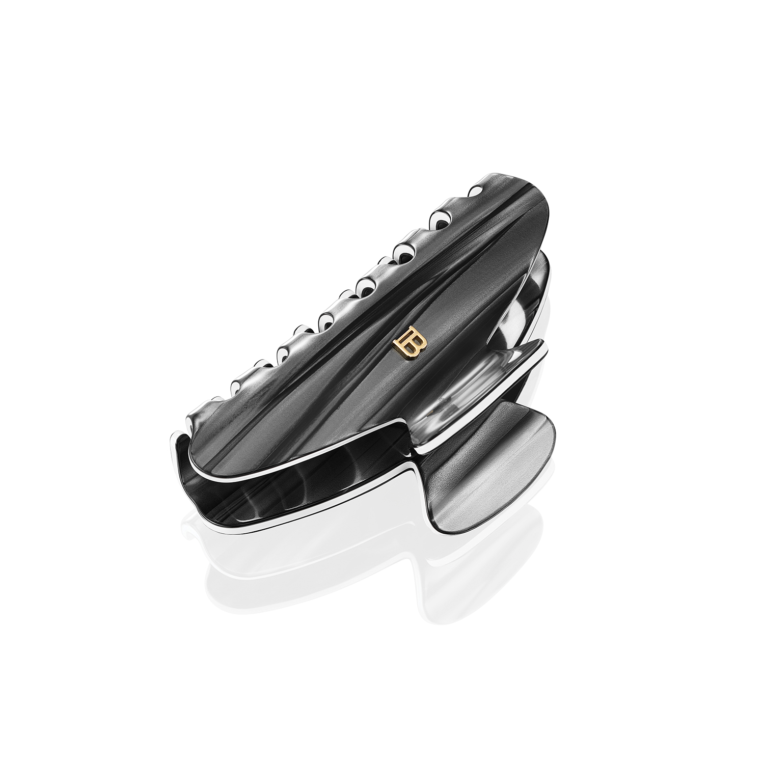 BALMAIN HAIR Locks of Legacy matu sprādze / Pince à Cheveux Midnight Black Medium - Image 2