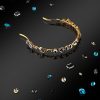 BALMAIN HAIR Locks of Legacy matu stīpa / Midnight Black Legacy Headband - Image 2