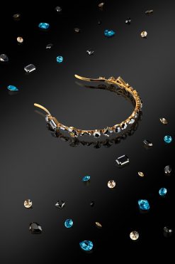 Alternative view of BALMAIN HAIR Locks of Legacy matu stīpa / Midnight Black Legacy Headband