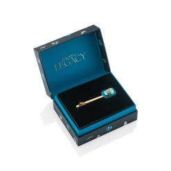 Alternative view of BALMAIN HAIR Locks of Legacy matu sprādze ar kristālu / 18K Gold-Plated Crystal Hair Pin